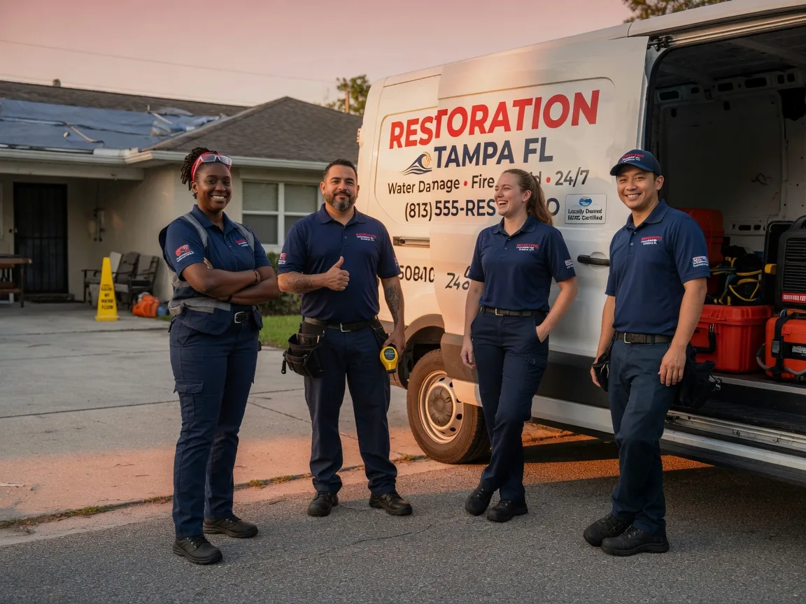 Water Damage Restoration company in Muse, OK